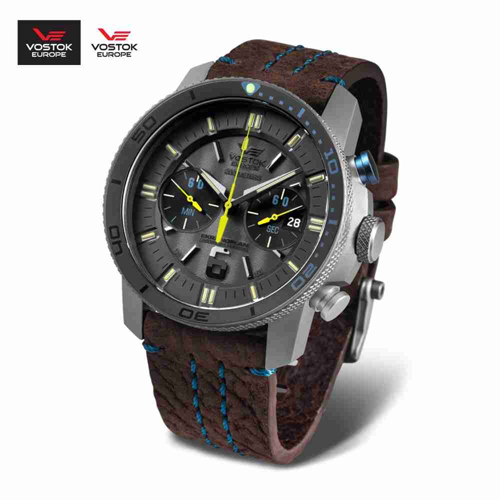 Watch Vostok Europe - Ekranoplan - Stainless Chrono - 6S21-546H514